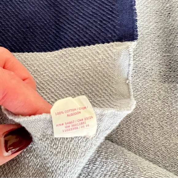 Victoria’s Secret PINK Light Weight Throw Blanket - Tassel Fringe - Picture 5 of 6